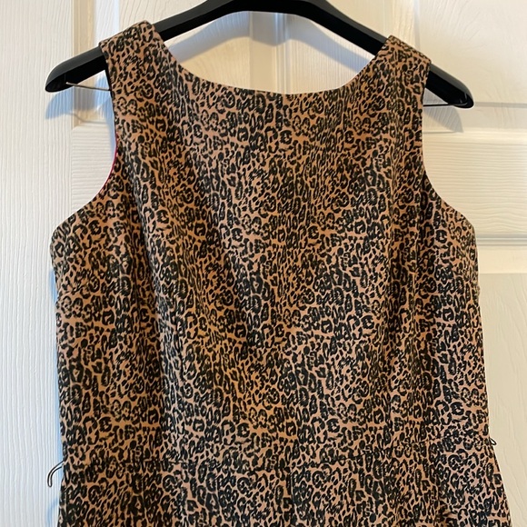 Tatyana by Bettie Page 1950s leopard wiggle pencil dress mad men pinup retro - Picture 4 of 8